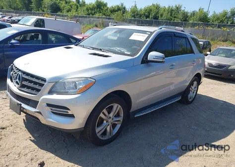 2014 Mercedes-Benz Ml 350 4Matic z USA, uszkodzony, nr VIN 4JGDA5HB0EA275995